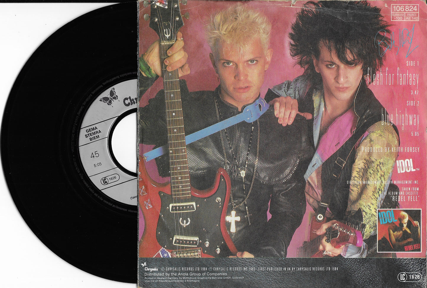 BILLY IDOL - Flesh For Fantasy