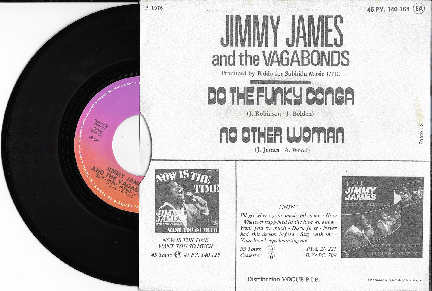 JIMMY JAMES AND THE VAGABONDS - Do The Funky Conga