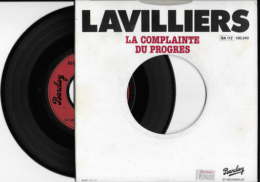 BERNARD LAVILLIERS - Troisième Monde