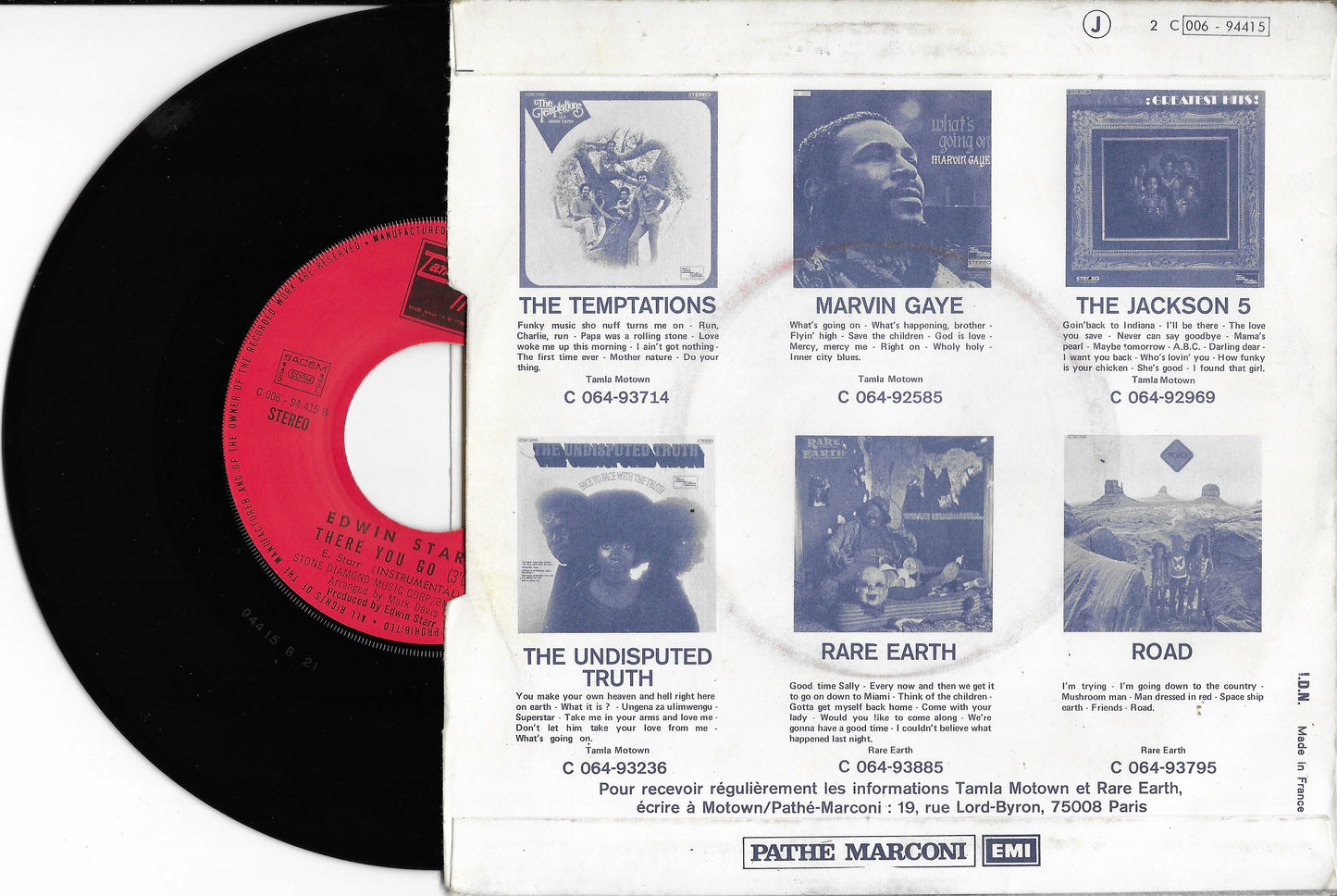 EDWIN STARR - There You Go