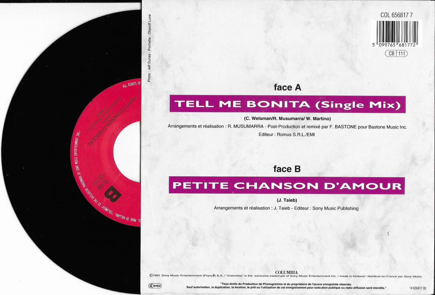 DANA DAWSON - Tell Me Bonita