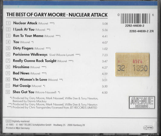 GARY MOORE - Nuclear Attack • The Best of Gary Moore