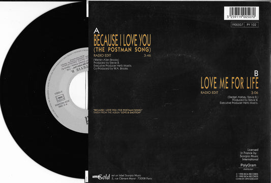 STEVIE B. - Because I Love You (The Postman Song) / Love Me For Life