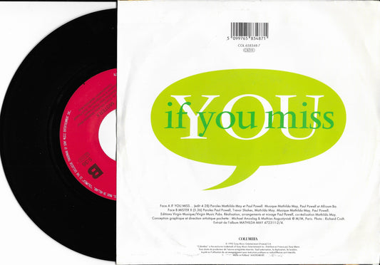 MATHILDA MAY - If You Miss...