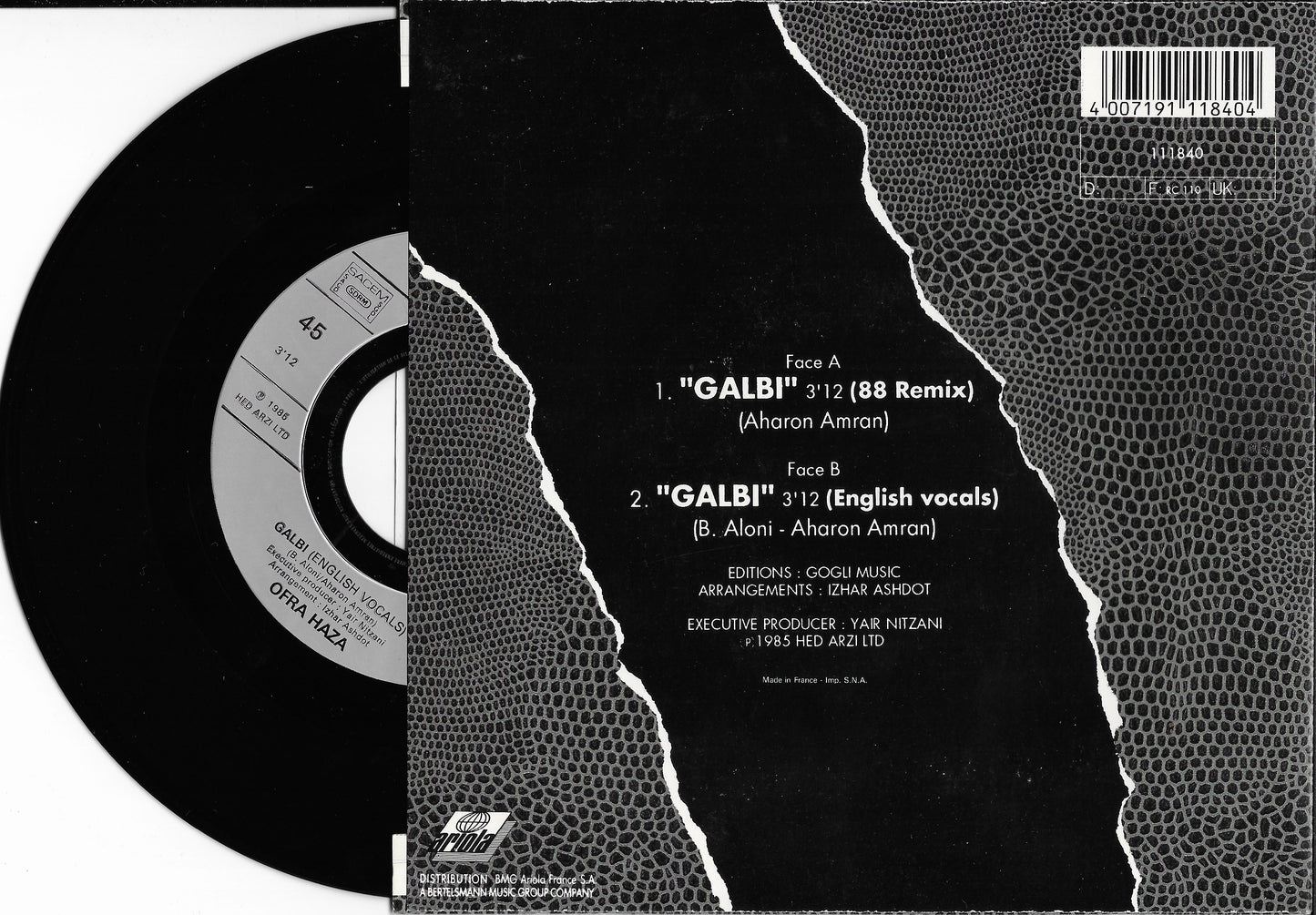 OFRA HAZA - Galbi (88 Remix)