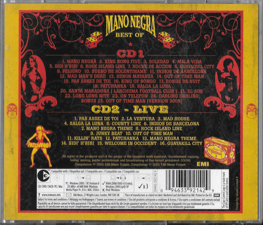 MANO NEGRA - Lo Mejor De La Mano Negra - Best Of