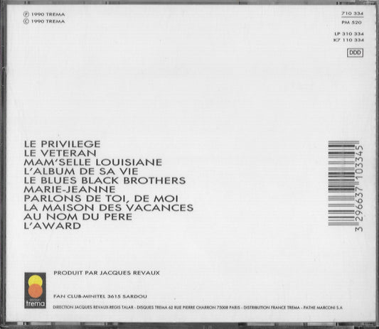 MICHEL SARDOU - Le Privilège