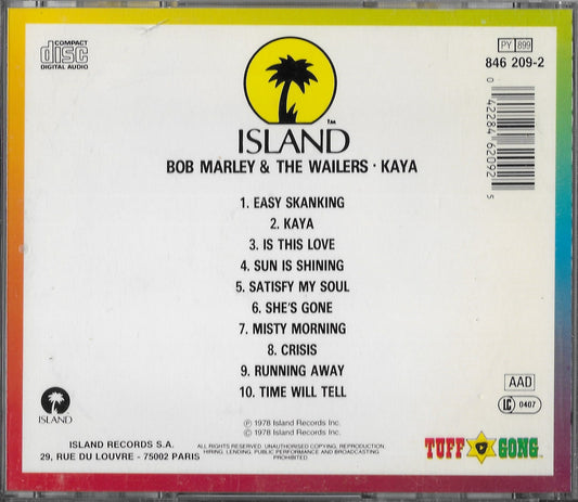 BOB MARLEY & THE WAILERS - Kaya