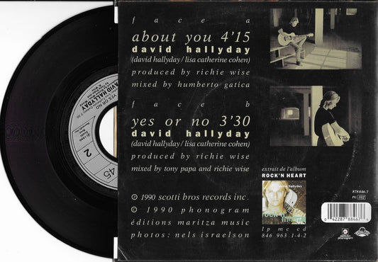 DAVID HALLYDAY - About You