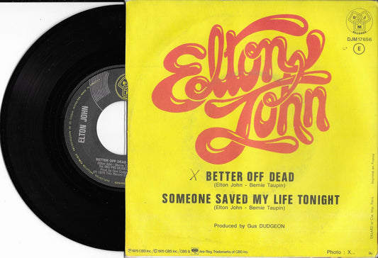 ELTON JOHN - Better Off Dead