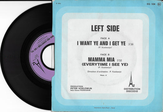 LEFT SIDE - I Want Ye And I Get Ye