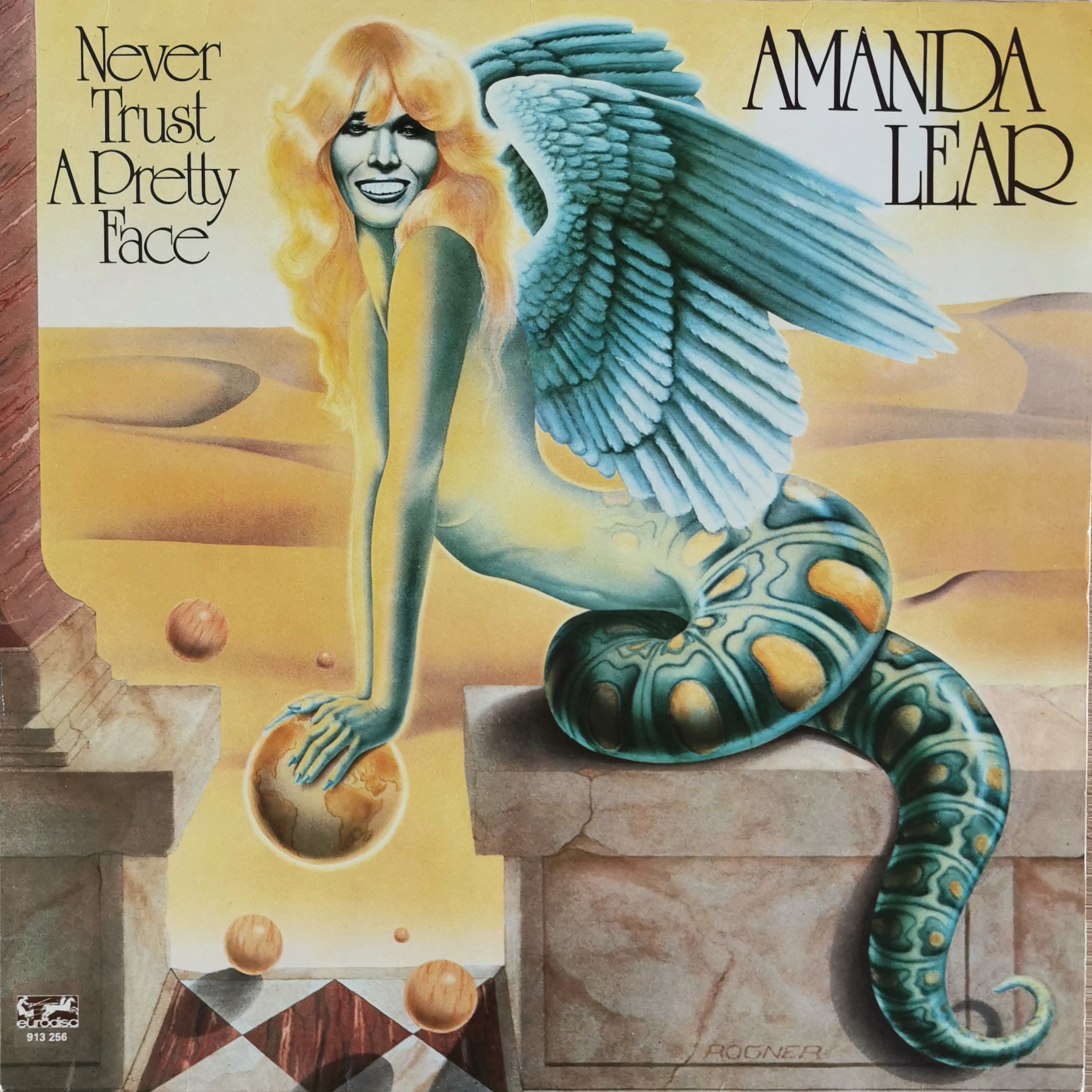 Disque Vinyle 33 tours Occasion AMANDA LEAR Never Trust A Pretty Face digg