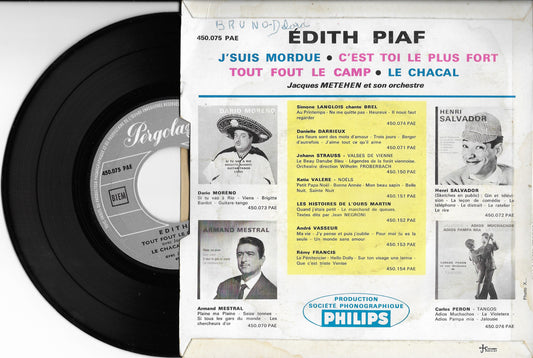 EDITH PIAF - J'suis Mordue