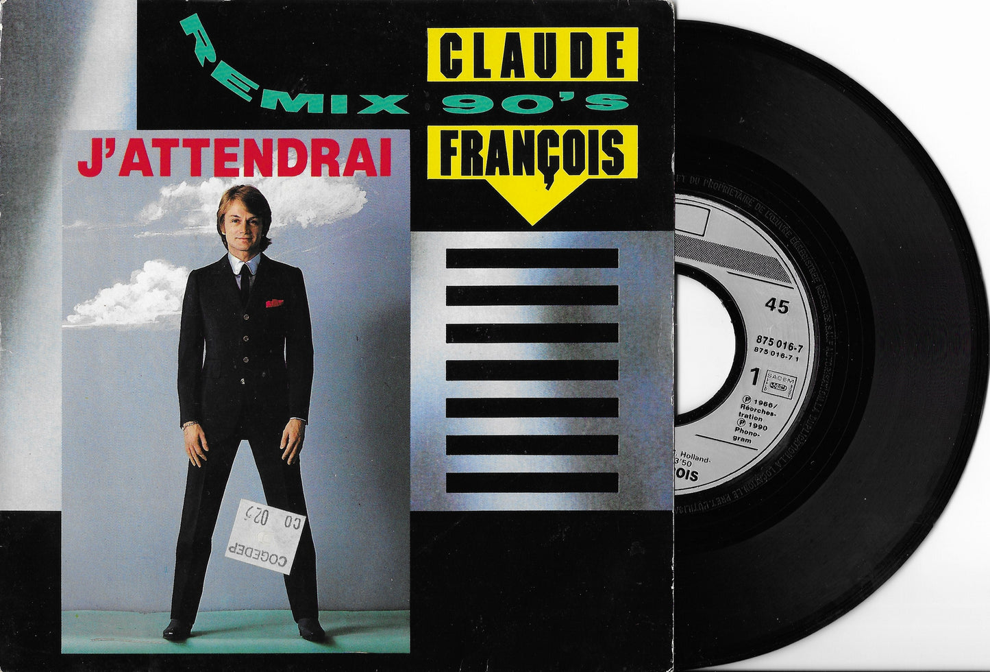 CLAUDE FRANCOIS - J'Attendrai (Remix 90's)