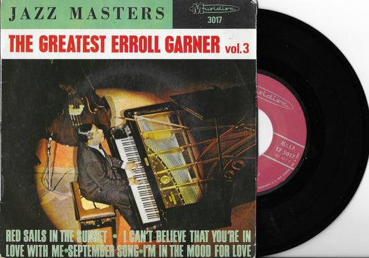 ERROLL GARNER - The Greatest Erroll Garner Vol.3 EP