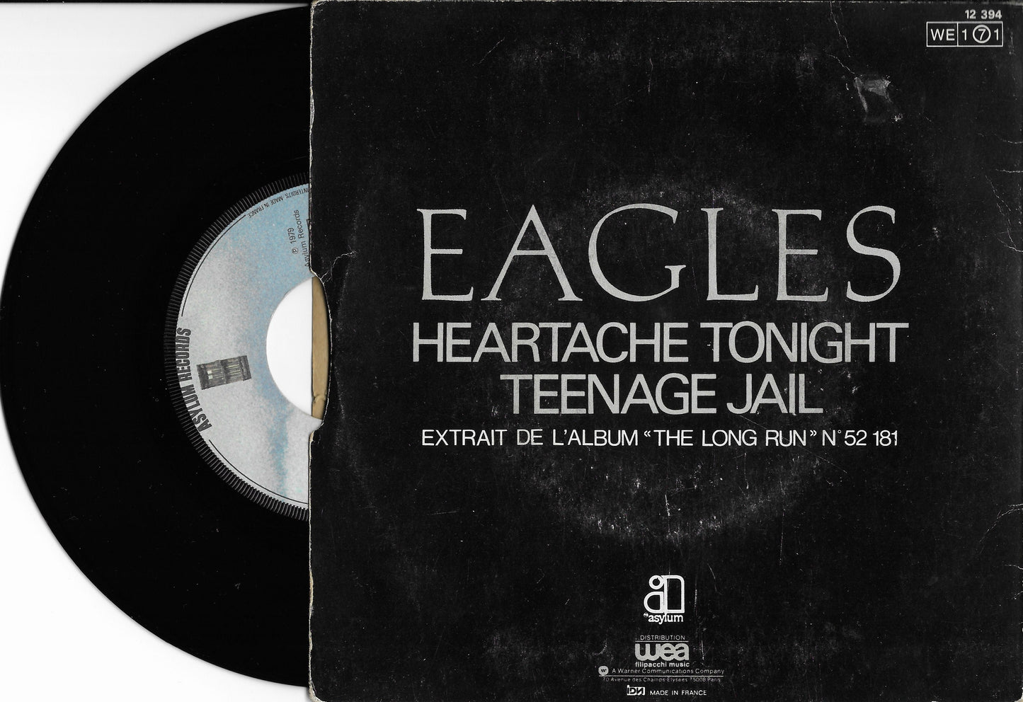 EAGLES - Heartache Tonight / Teenage Jail