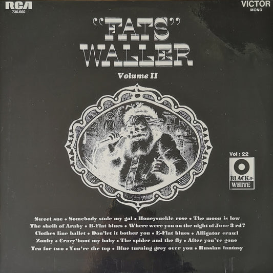 FATS WALLER - Hitherto Unpublished Piano, Vocal And Conversation (Volume 1)