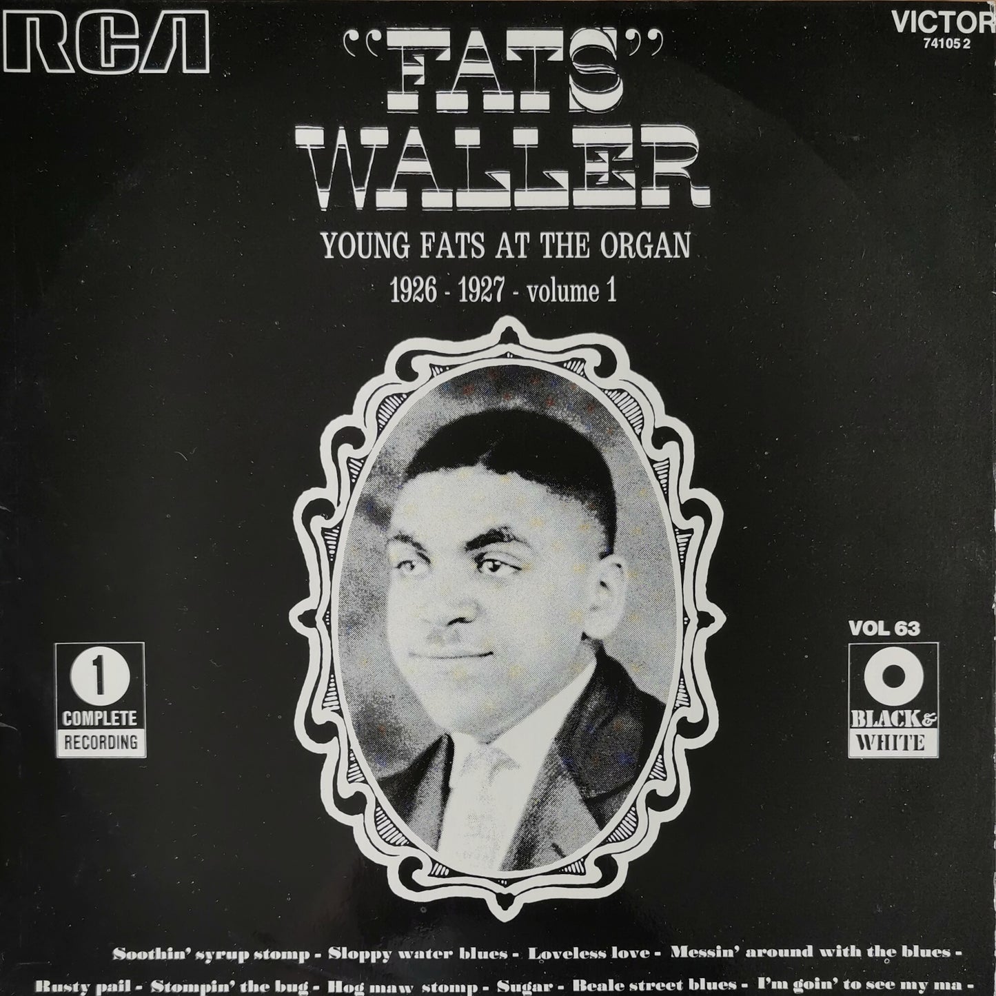 FATS WALLER - Young Fats At The Organ - 1926-1927 - Volume 1