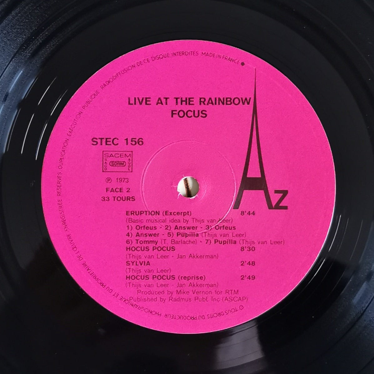 FOCUS - Live at the Rainbow