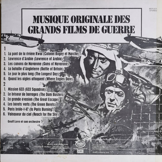GEOFF LOVE & HIS ORCHESTRA - Musique Originale Des Grands Films De Guerre