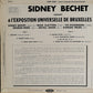 SIDNEY BECHET - Concert A L'Exposition Universelle De Bruxelles