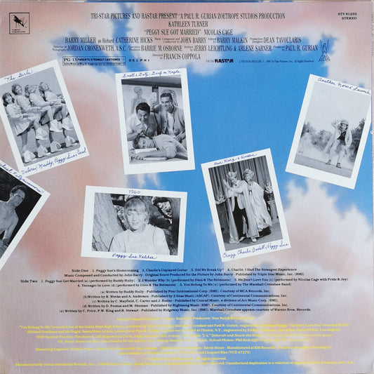 JOHN BARRY - Peggy Sue Got Married: Original Motion Picture Soundtrack