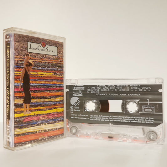 JOHNNY CLEGG & SAVUKA - Cruel, Crazy, Beautiful World
