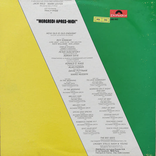 THE BEE GEES - Mercredi Après-midi (Melody) Bande Originale du film