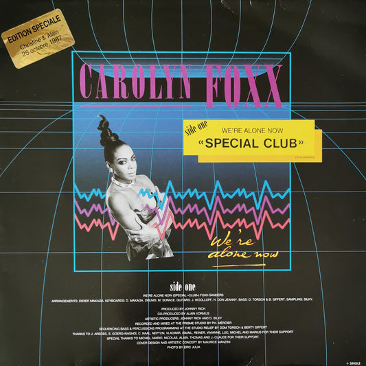 CAROLYN FOXX - We're Alone Now