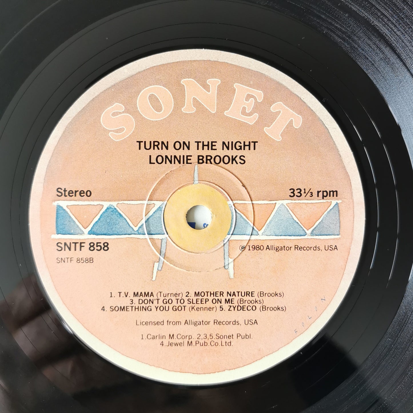 THE LONNIE BROOKS BAND - Turn On The Night