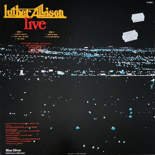 LUTHER ALLISON - Live