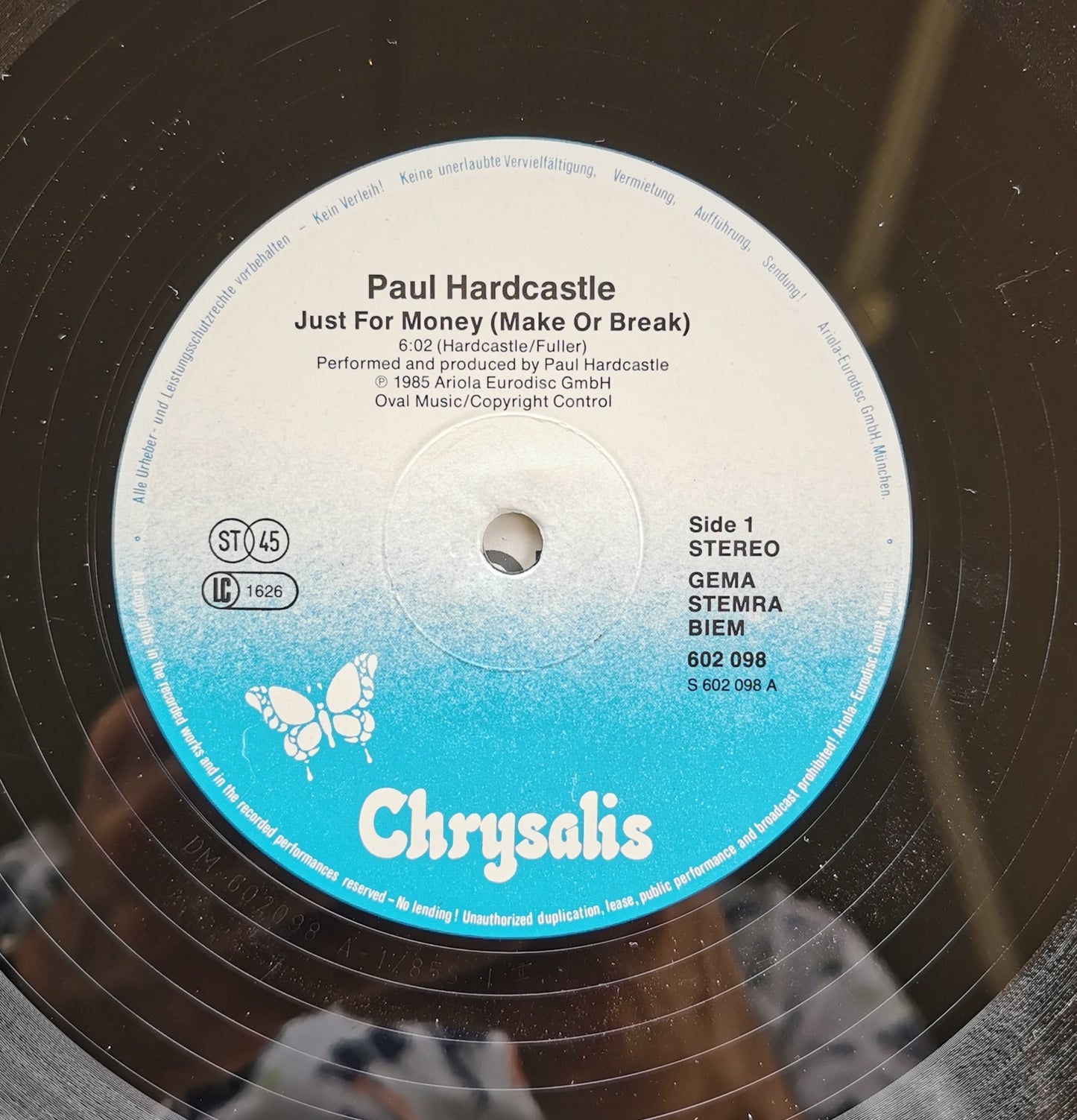 PAUL HARDCASTLE - Just For Money (Extended Version)