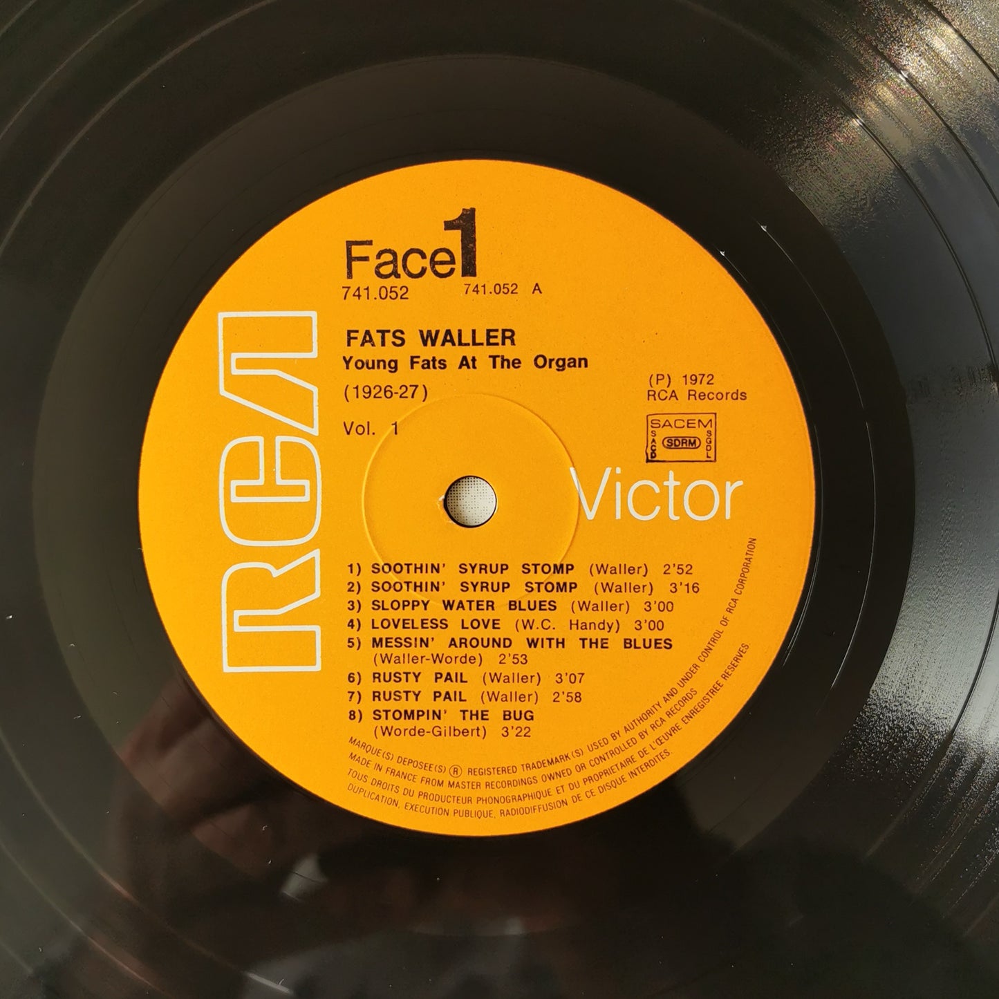 FATS WALLER - Young Fats At The Organ - 1926-1927 - Volume 1