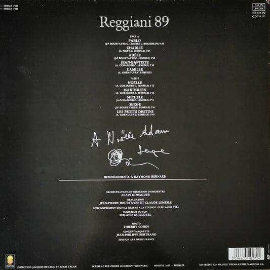 SERGE REGGIANI - Reggiani 89