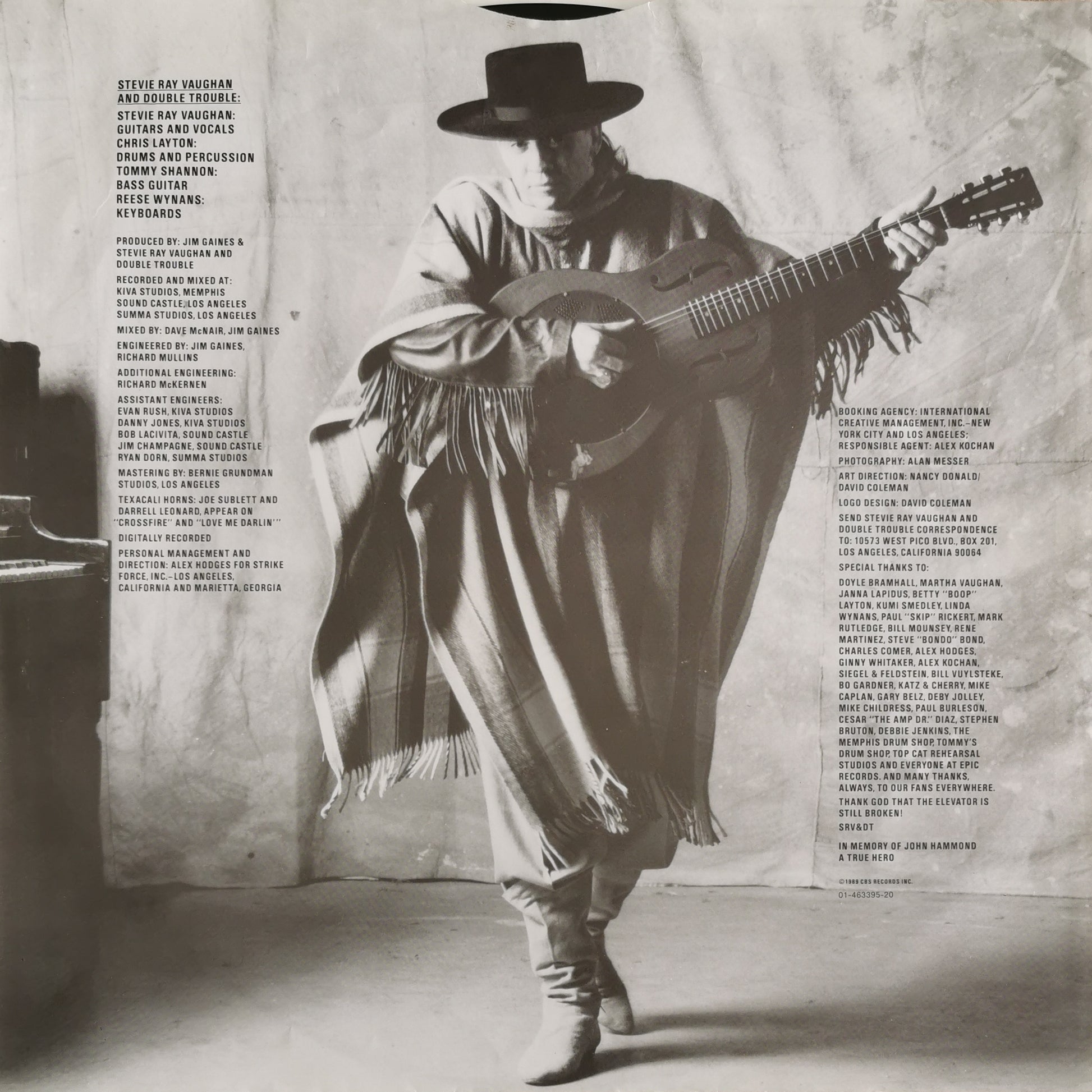 STEVIE RAY VAUGHAN & DOUBLE TROUBLE - In Step