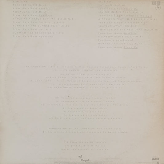 JETHRO TULL - M.U. - The Best Of Jethro Tull (pressage US)