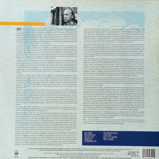 PETE TOWNSHEND - White City (A Novel)