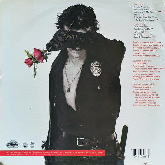 RINGO STARR - Stop And Smell The Roses (pressage US)