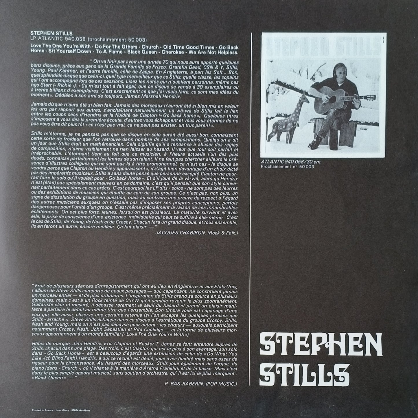 STEPHEN STILLS - Stephen Stills 2