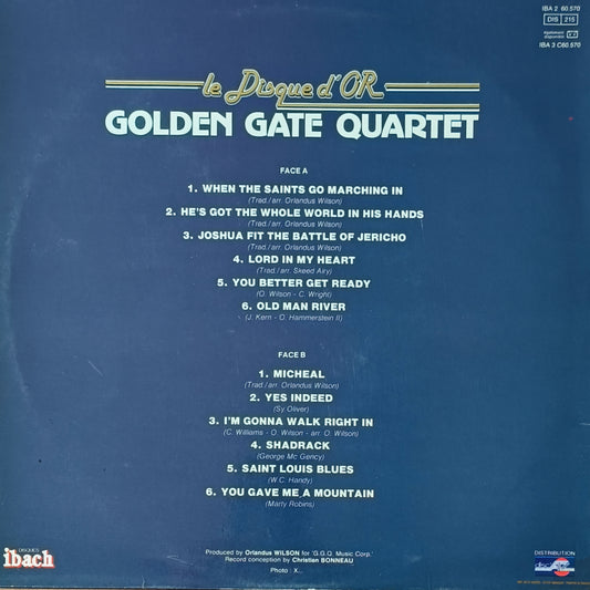 GOLDEN GATE QUARTER - Le Disque D'Or, Golden Gate Quartet