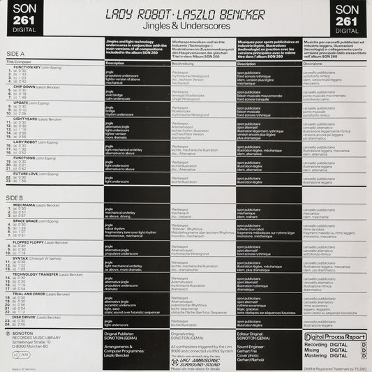 LASZLO BENCKER - Lady Robot