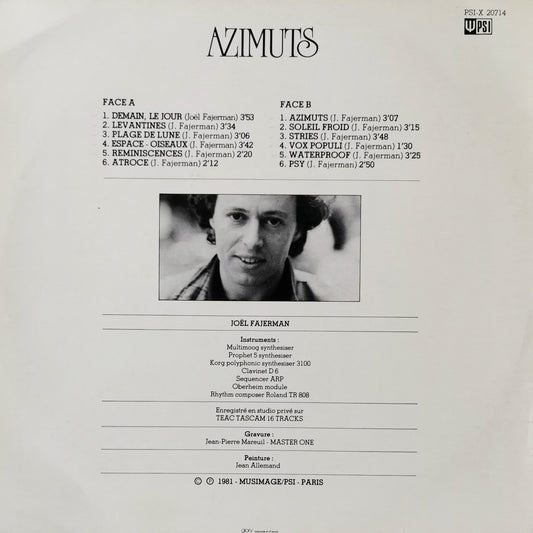 JOEL FAJERMAN - Azimuts
