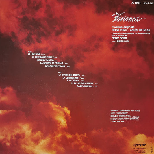 PIERRE PORTE - Variances