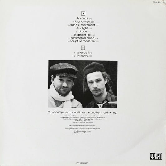 MARTIN WESTER & BERNHARD HERING - Balance