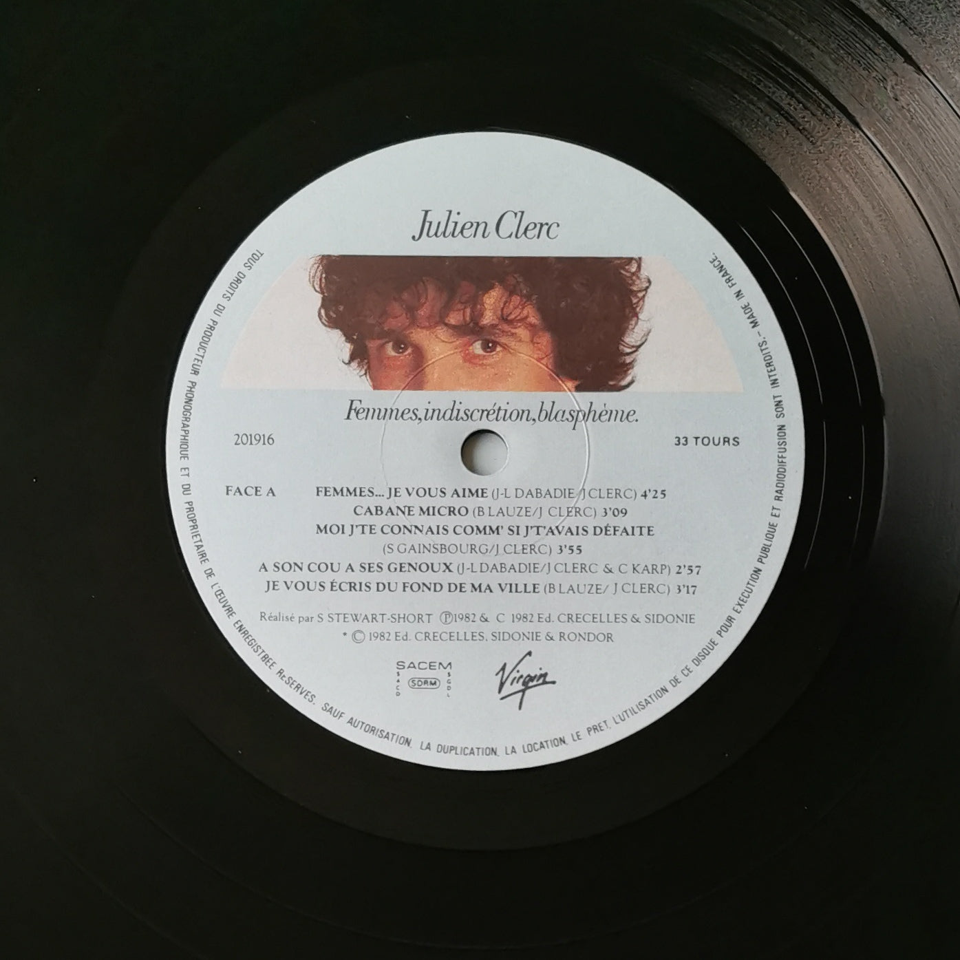 Disque Vinyle 33 Tours Occasion JULIEN CLERC Femmes Indiscr tion disque-vinyle-33-tours-occasion-julien-clerc-femmes-indiscr-tion