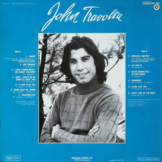 JOHN TRAVOLTA - John Travolta (disque couleur rouge)