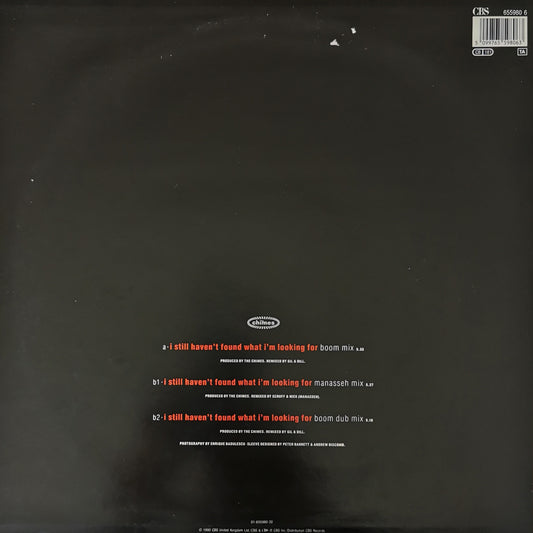 THE CHIMES - I Still Haven't Found What I'm Looking For