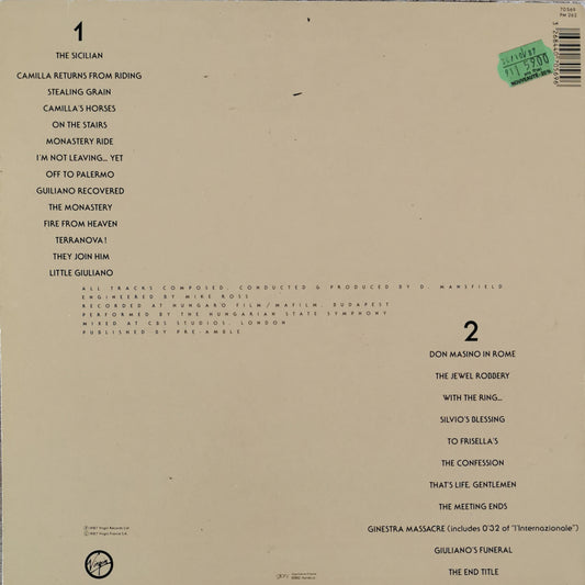 DAVID MANSFIELD - Le Sicilien