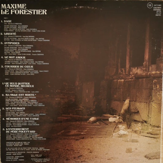 MAXIME LE FORESTIER - N°5
