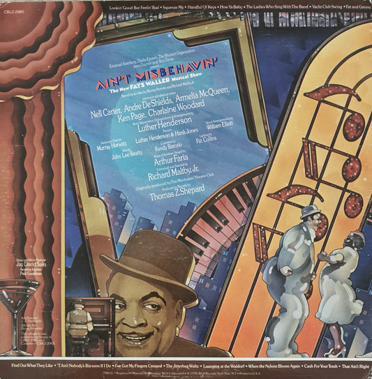 FATS WALLER - Ain't Misbehavin': The New Fats Waller Musical Show